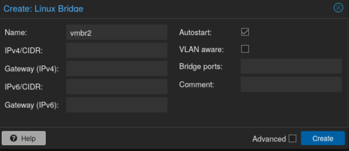 Créer un bridge Linux